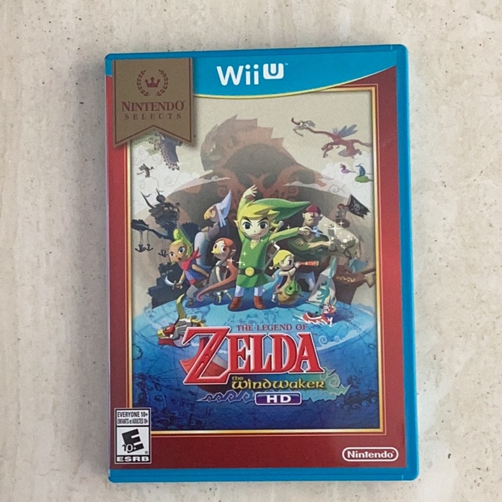 The Legend Of Zelda Wind Waker HD Wii U Game Nintendo Selects - Picture 7 of 7